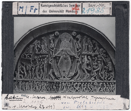 Vorschaubild Autun: Kathedrale Saint-Lazare, Westportal, Tympanon 